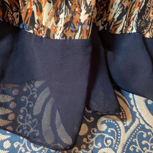 American rag navy colorful dress. - Picture 9 of 11